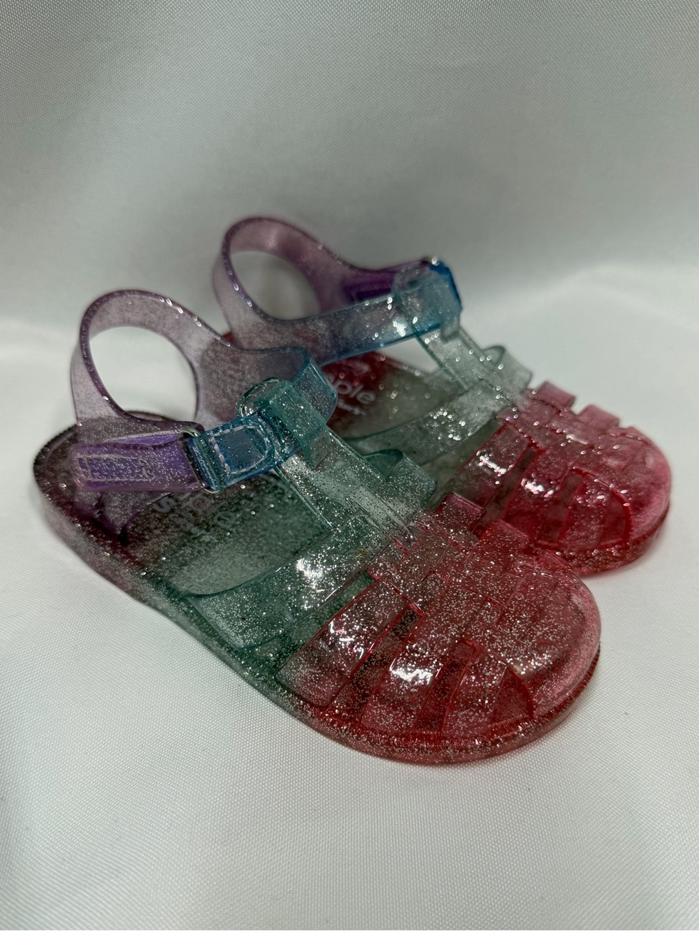 Carter's | NWOT Toddler Girl Sandals Shoes Glitter Pink Blue Purple Size 8